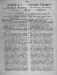 Amtsblatt der K&ouml;niglichen Preussischen Regierung zu Bromberg. 1870.02.11 No.6