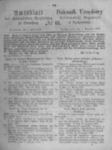 Amtsblatt der K&ouml;niglichen Preussischen Regierung zu Bromberg. 1870.04.01 No.13