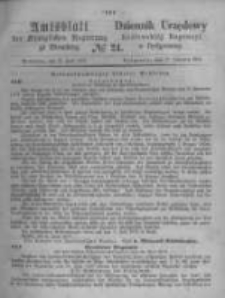 Amtsblatt der K&ouml;niglichen Preussischen Regierung zu Bromberg. 1870.06.17 No.24