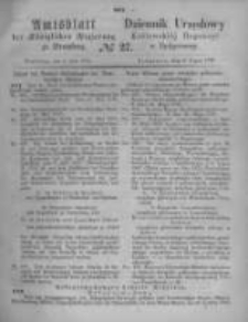 Amtsblatt der K&ouml;niglichen Preussischen Regierung zu Bromberg. 1870.07.08 No.27