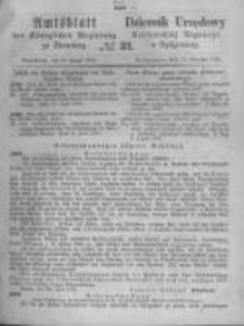 Amtsblatt der K&ouml;niglichen Preussischen Regierung zu Bromberg. 1870.08.12 No.32