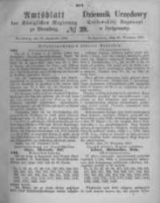 Amtsblatt der Königlichen Preussischen Regierung zu Bromberg. 1870.10.07 No.40