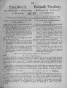 Amtsblatt der Königlichen Preussischen Regierung zu Bromberg. 1870.10.21 No.42