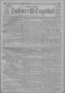 Posener Tageblatt 1912.11.15 Jg.51 Nr538