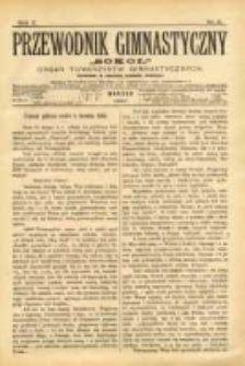 Przewodnik Gimnastyczny "Sok&oacute;ł": organ Towarzystw Gimnastycznych 1890.03 R.10 Nr3