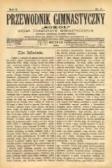 Przewodnik Gimnastyczny "Sok&oacute;ł": organ Towarzystw Gimnastycznych 1890.09 R.10 Nr9