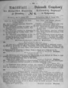 Amtsblatt der K&ouml;niglichen Preussischen Regierung zu Bromberg. 1871.02.10 No.6