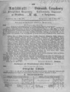 Amtsblatt der K&ouml;niglichen Preussischen Regierung zu Bromberg. 1871.05.05 No.18
