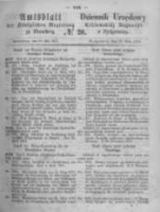 Amtsblatt der K&ouml;niglichen Preussischen Regierung zu Bromberg. 1871.05.19 No.20