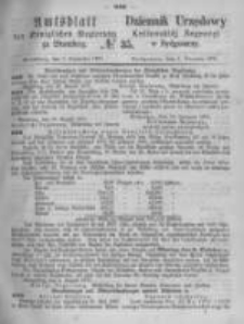 Amtsblatt der K&ouml;niglichen Preussischen Regierung zu Bromberg. 1871.09.01 No.35
