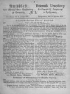 Amtsblatt der K&ouml;niglichen Preussischen Regierung zu Bromberg. 1872.01.12 No.2