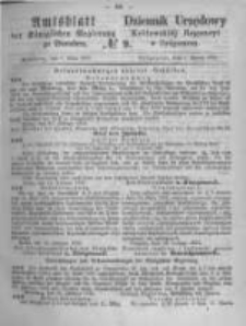 Amtsblatt der K&ouml;niglichen Preussischen Regierung zu Bromberg. 1872.03.01 No.9
