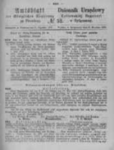 Amtsblatt der K&ouml;niglichen Preussischen Regierung zu Bromberg. 1872.12.27 No.52