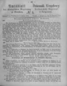 Amtsblatt der K&ouml;niglichen Preussischen Regierung zu Bromberg. 1873.01.31 No.5