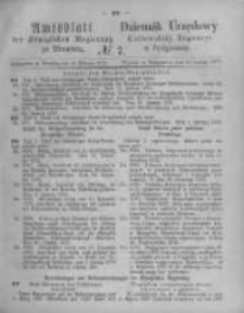 Amtsblatt der K&ouml;niglichen Preussischen Regierung zu Bromberg. 1873.02.14 No.7