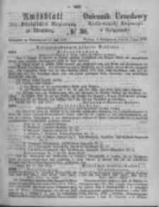 Amtsblatt der K&ouml;niglichen Preussischen Regierung zu Bromberg. 1873.07.25 No.30