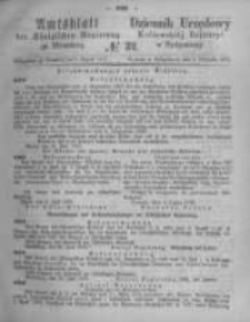 Amtsblatt der K&ouml;niglichen Preussischen Regierung zu Bromberg. 1873.08.08 No.32
