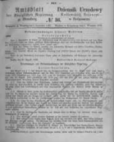 Amtsblatt der K&ouml;niglichen Preussischen Regierung zu Bromberg. 1873.09.05 No.36