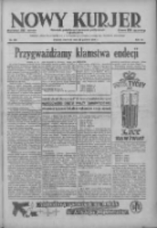 Nowy Kurjer: dziennik poświęcony sprawom politycznym i społecznym 1938.12.18 R.49 Nr289