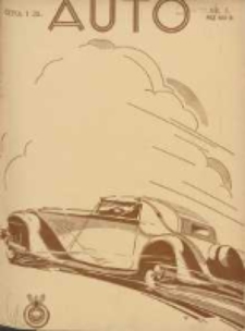 Auto: miesięcznik: organ Automobilklubu Polski oraz Klub&oacute;w Afiljowanych: organe officiel de l'AutomobilKlub Polska et des clubs affili&eacute;s 1935 maj Nr5
