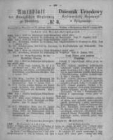Amtsblatt der K&ouml;niglichen Preussischen Regierung zu Bromberg. 1874.02.20 No.8