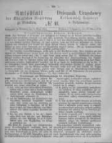 Amtsblatt der K&ouml;niglichen Preussischen Regierung zu Bromberg. 1874.03.13 No.11