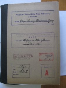 Zesp&oacute;ł: Prezydium WRN w Poznaniu, sygn. 886 III 169/5 rok 1950; Korespondencja dotycząca przekazywania nieruchomości niezbędnych do realizacji narodowych plan&oacute;w gospodarczych