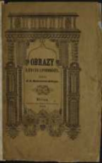 Obrazy z życia i podr&oacute;ży. T.2