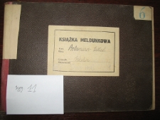 Zespół: Księga meldunkowa Gromady Kakulin, sygn. 11. Książka meldunkowa: Wieś: Antoniewo – Zakład. Gromada Kakulin. 1954-1958