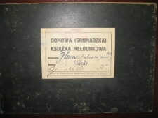 Zesp&oacute;ł: Gromadzka książka meldunkowa Glinno (Antoniewo G&oacute;rne PGR), sygn. 240.1951/53