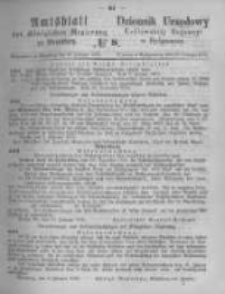 Amtsblatt der K&ouml;niglichen Preussischen Regierung zu Bromberg. 1875.02.19 No.8