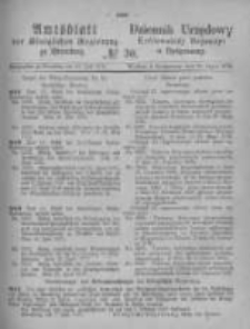 Amtsblatt der K&ouml;niglichen Preussischen Regierung zu Bromberg. 1875.07.23 No.30