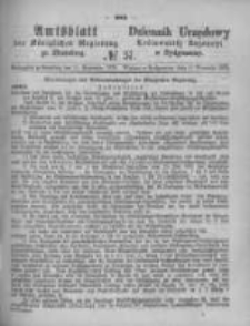 Amtsblatt der Königlichen Preussischen Regierung zu Bromberg. 1875.09.10 No.37