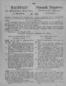 Amtsblatt der K&ouml;niglichen Preussischen Regierung zu Bromberg. 1875.12.31 No.53
