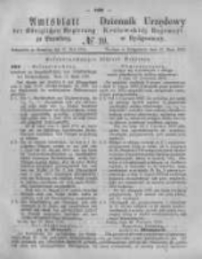 Amtsblatt der K&ouml;niglichen Preussischen Regierung zu Bromberg. 1876.05.12 No.19