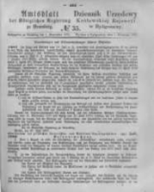 Amtsblatt der Königlichen Preussischen Regierung zu Bromberg. 1876.09.01 No.35