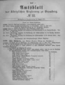 Amtsblatt der K&ouml;niglichen Preussischen Regierung zu Bromberg. 1877.08.10 No.32