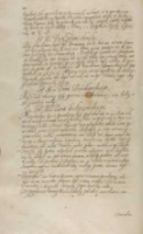 Votum [...] pana biechowskiego [Piotra Firleja]