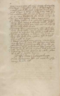 Votum [...] pana ciechanowskiego [...]