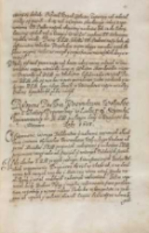 Respons posłom woiewodztwa wołynskiego z electiey deputackiey w Łucku 9a Septembris odprawowaney do JKM [Zygmunt III] posłanym dany w Warszawie dnia miesiąca roku 1613