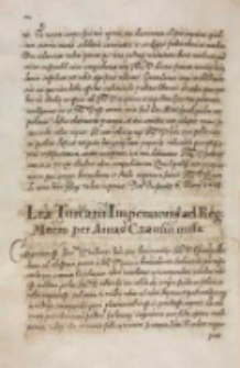 Literae Turcarum imperatoris [Ahmedi I] ad Regiam Maiestatem [Sigismundum III] per Aiuas czaussium missae, [Konstantynopol, ok. 1614]