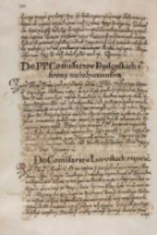 Do [...] commissarzow bydgoskich z strony niebespieczenstwa [kr&oacute;l Zygmunt III], [1614?]