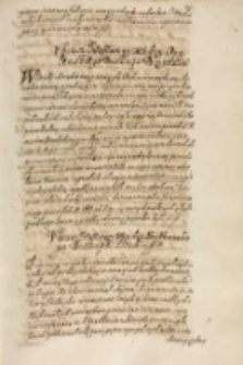 Votum [...] [Marcina] Sziskowskiego biskupa płockiego