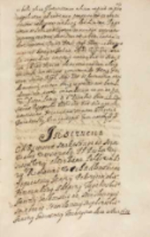 Instructia od ricerstwa smolenskiego na seym walny warszawski [...] posłom Krysztophowy Oliedzkiemu pułkownikowy Romianowy Wechadłowskiemu deputatowy Janowi Pokrzywnickiemu porucznikowy Adamowy Tagoborskiemu, Janowy Garkowskiemu, Stanisławowy Smiatance, Stanisławowy Snopkowskiemu, Janowy Gniewoszowy towarzyszom dana [14.08] in Anno 1613 [Podp.: Zbigniew Silnicky marszałek imieniem ricerstwa WKM smolenskiego]
