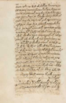 Instructia od ricerstwa smolenskiego na seym walny koronny ktory die quarta Decembris in anno 1613 [w] Warszawie trzy niedzieleex consensu ordinum trwaiący na summe zołnierzowy pominionemu smolenskiemu sconfederowanemu zapłatę złozony odprawowany był etc. [Podp.: Zbigniew Silnicki marszałek imieniem woyska smolenskiego]