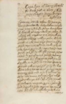 Copia listu od cesarza tureckiego [Ahmeda I] do krola [...] [Zygmunta III] in Anno 1614 przes czausza przysłanego in Marcio, Konstantynopol III 1614