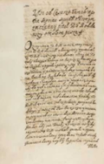 List od ceasarza tureckiego [Ahmeda I] die septima Septembris w ktorym zwiczainy tituł KJM [Zygmuntowi III] oddawszy w te słowa pisze, Konstantynopol 07.09.1614