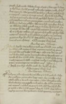 [Mikołaj Zebrzydowski do Zygmunta III w sprawie małżeństwa], Sokal 6.08.1605