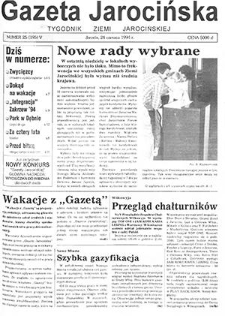 Gazeta Jarocińska 1994.06.24 Nr25(195)