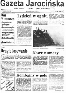 Gazeta Jarocińska 1994.07.22 Nr29(199)